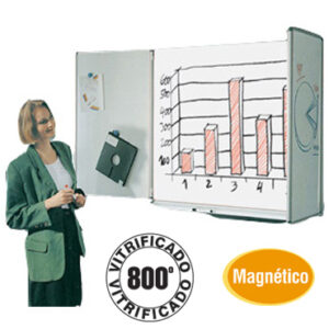 Quadro de cerâmica branca tríptico - Image 1